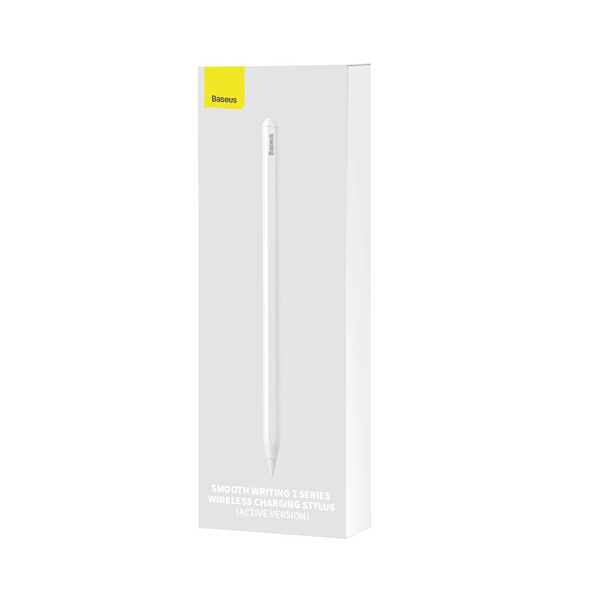 Touch Pen Baseus Smooth Writing 2 Series pentru Apple iPad, Versiune Wireless Activ, Alb SXBC060002