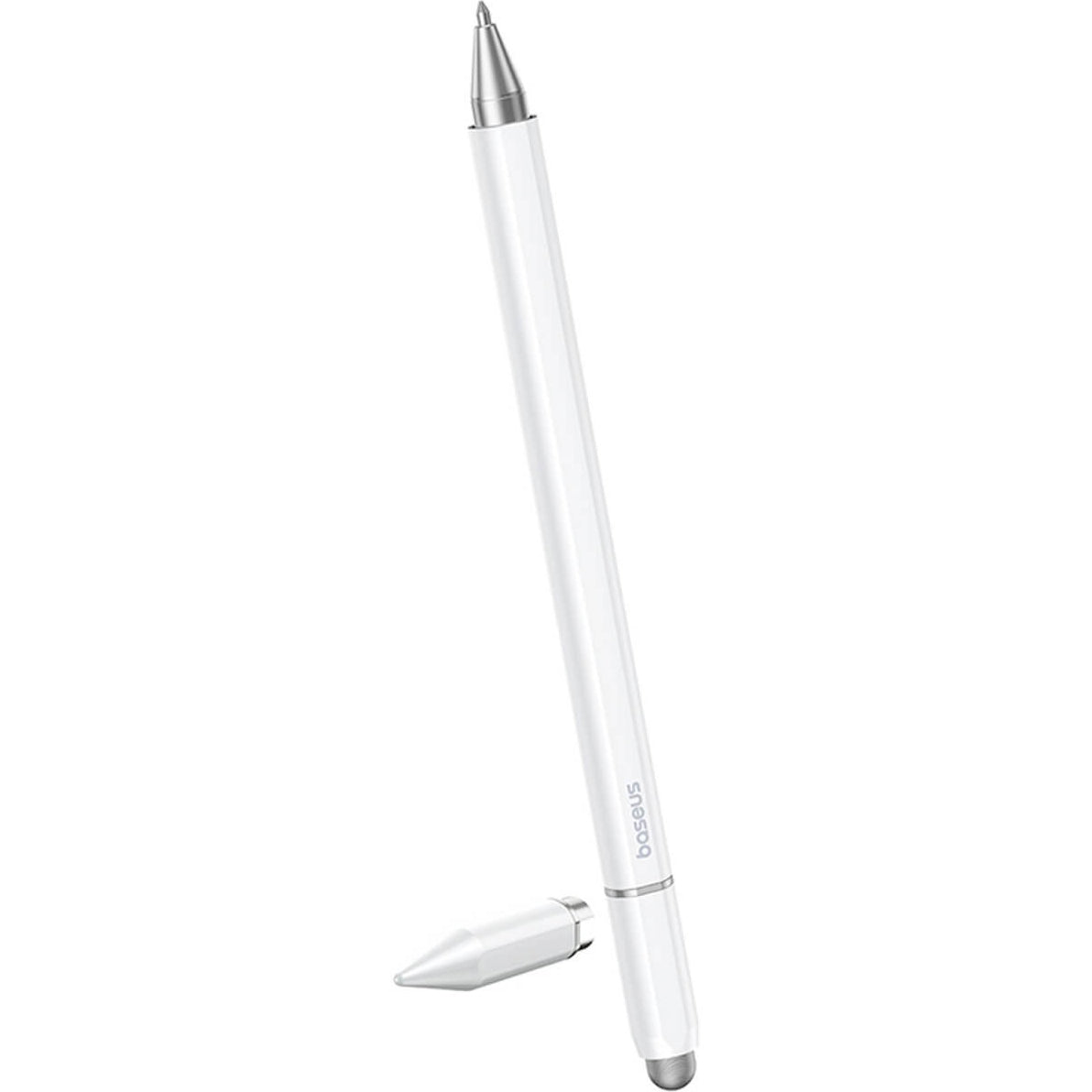 Touch Pen Baseus Smooth Writing III Magnetic 3in1, Alb