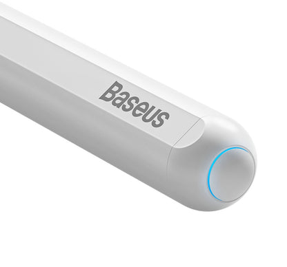 Touch Pen Baseus Smooth Writing 2 Series pentru Apple iPad, Versiune Wireless Activ, Alb SXBC060102