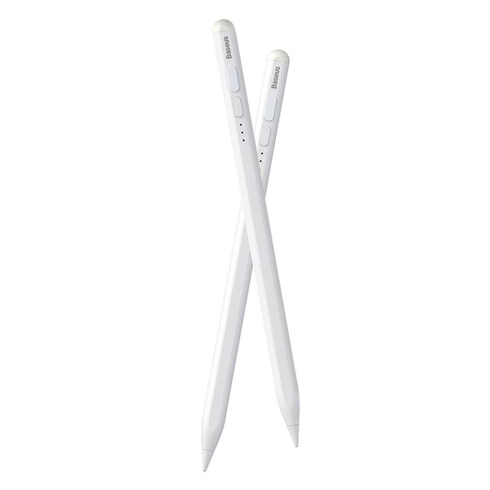 Touch Pen Baseus Smooth Writing 2 Series pentru Apple iPad, Versiune Activ, Alb SXBC060402