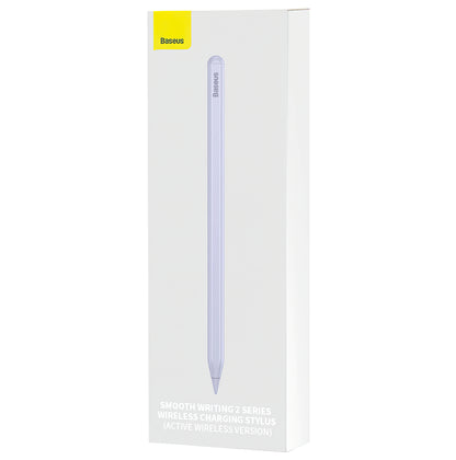 Touch Pen Baseus Smooth Writing 2 Series pentru Apple iPad, Versiune Wireless Activ, Mov SXBC060105