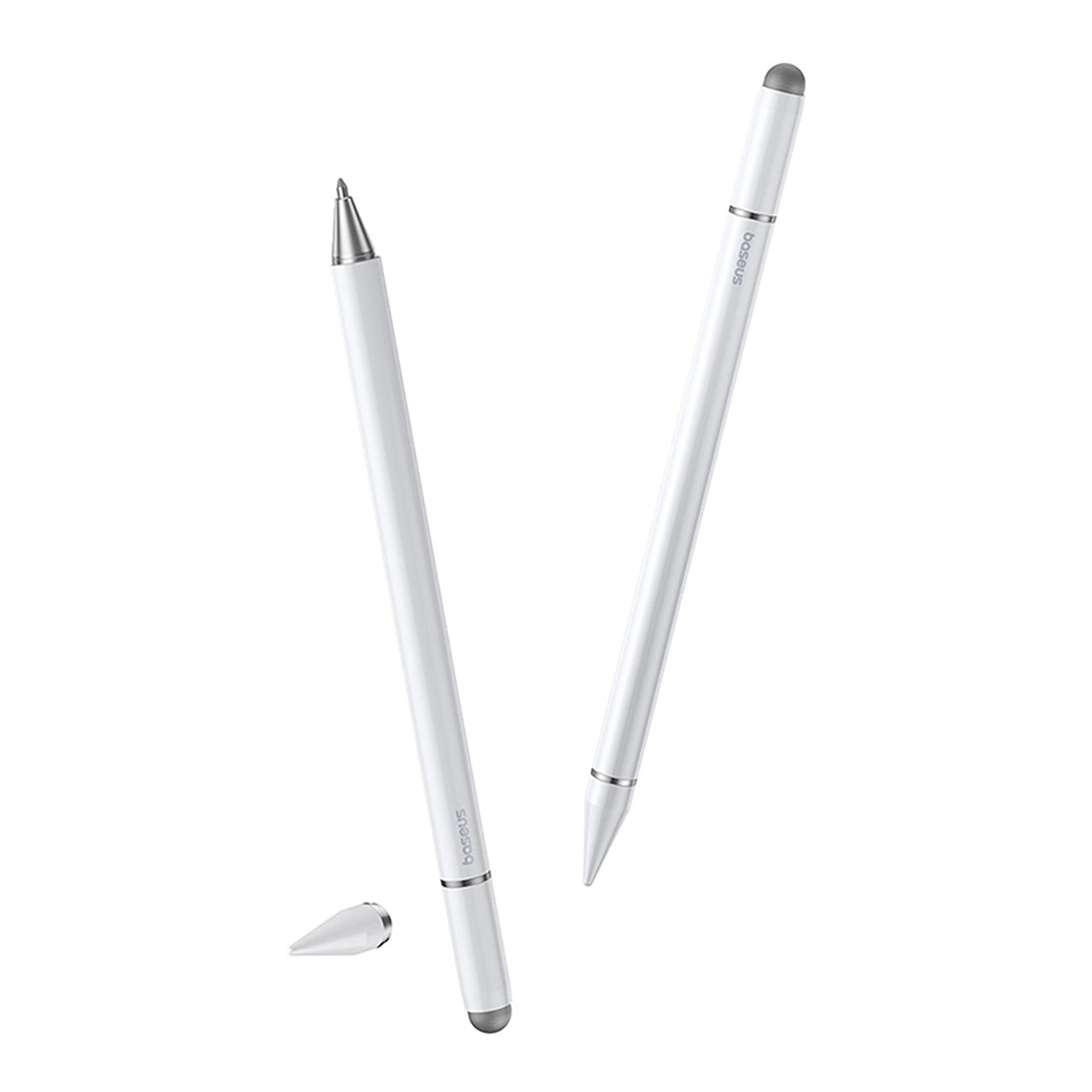 Touch Pen Baseus Smooth Writing 3 Magnetic 3in1 Series, Versiune Pasiv, Alb P80080804213-00
