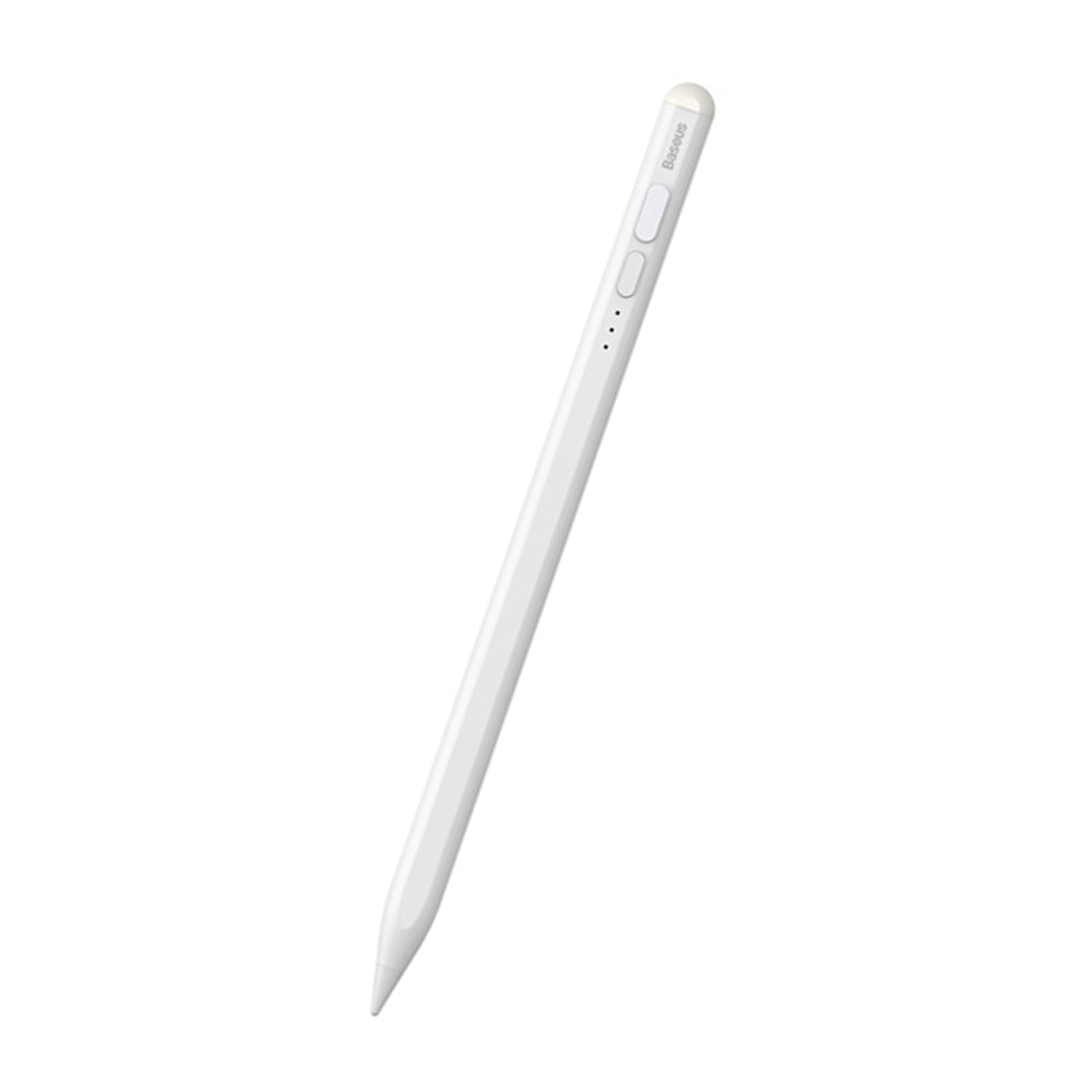 Touch Pen Baseus Smooth Writing 2 Series pentru Apple iPad, Versiune Activ, Alb SXBC060402