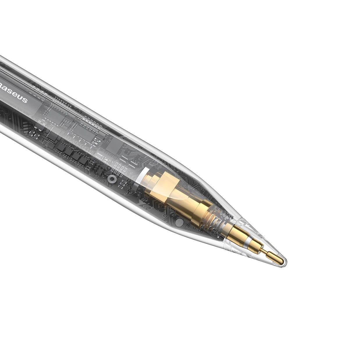 Touch Pen Baseus Smooth Writing 2 Series pentru Apple iPad, Versiune Wireless Activ, Alb SXBC060002