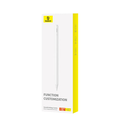 Touch Pen Baseus Smooth Writing 2 Series pentru Apple iPad, Versiune Activ, Alb P80015805211-00