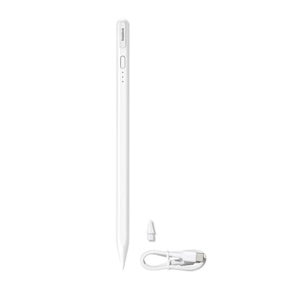 Touch Pen Baseus Smooth Writing 3 Series pentru Apple iPad, Versiune Activ, Alb P80080805213-00