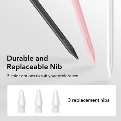 Touch Pen ESR Geo pentru Apple iPad, Versiune Activ, Alb