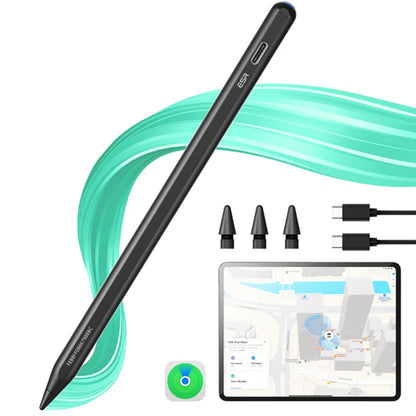 Touch Pen ESR Geo pentru Apple iPad, Versiune Activ, Negru