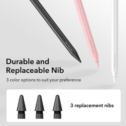 Touch Pen ESR Geo pentru Apple iPad, Versiune Activ, Negru
