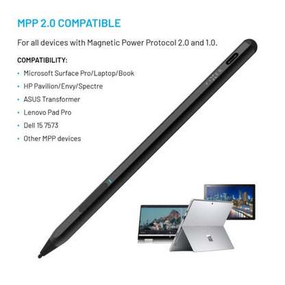 Touch Pen Fixed Graphite Active pentru Device-uri cu suport MPP, Negru