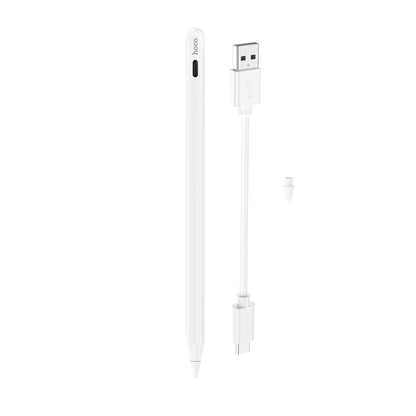 Touch Pen HOCO GM112 pentru Apple iPad, Alb