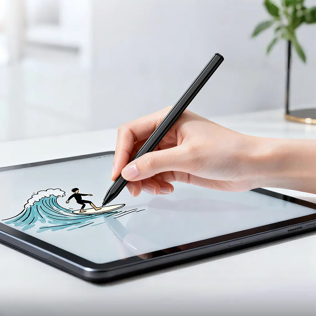 Touch Pen HOCO GM115, Negru
