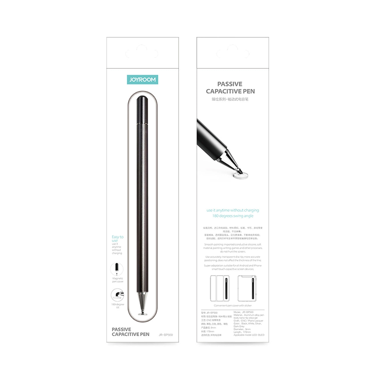 Touch Pen Joyroom JR-BP560, Negru