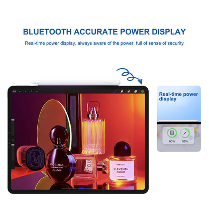 Touch Pen Lito K1 pentru Apple iPad, Versiune Activ, Alb