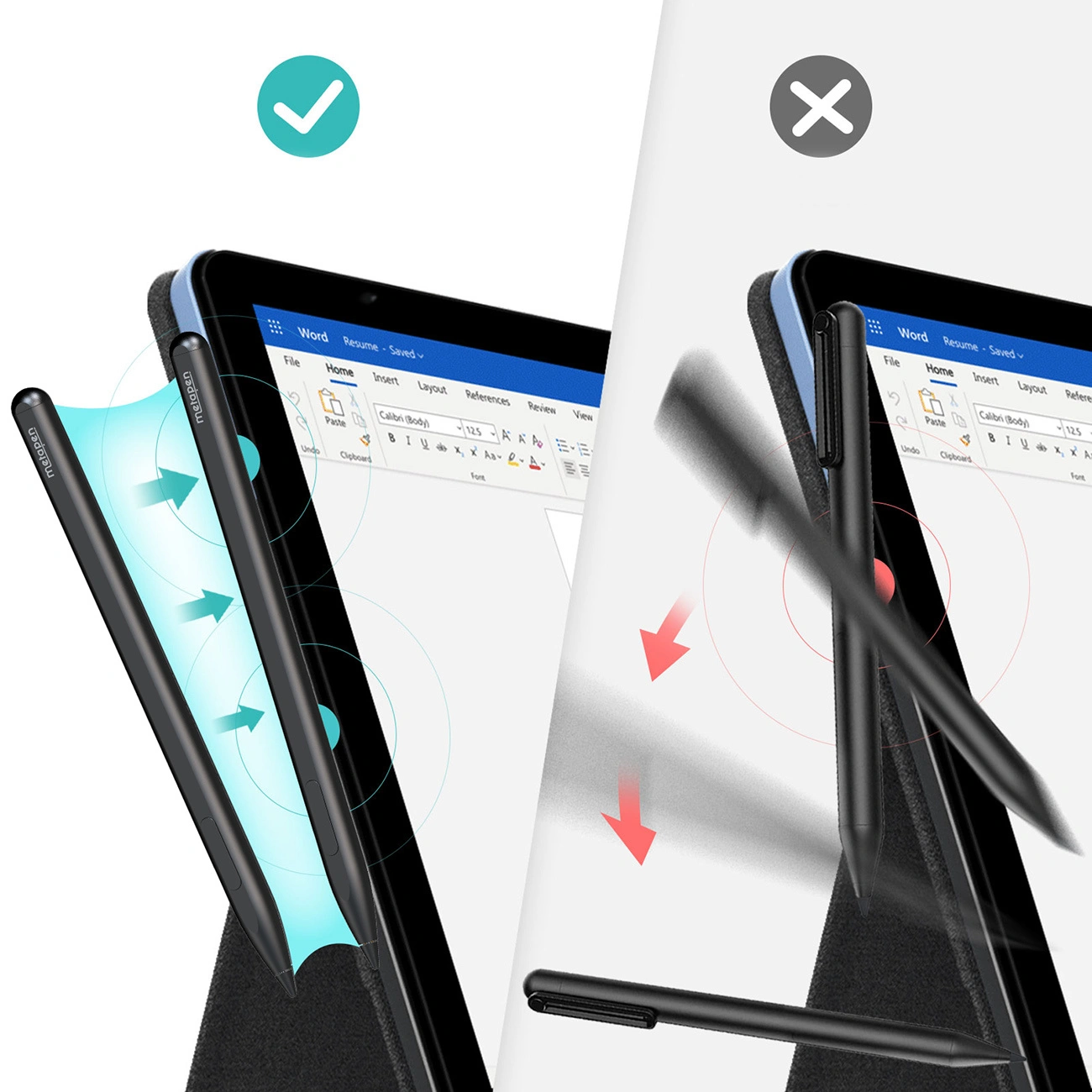 Touch Pen Metapen M1 pentru pentru Device-uri cu suport MPP, Versiune Activ, Negru ME-MPP712