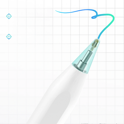 Touch Pen Metapen A8 pentru Apple iPad, Versiune Activ, Alb ME-APP152