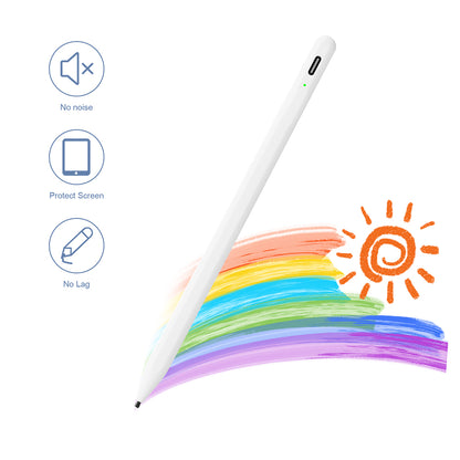 Touch Pen Techsuit A580S pentru Apple iPad, Versiune Activ, Alb