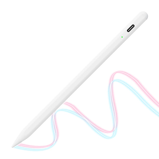 Touch Pen Techsuit AC10-CP pentru Apple iPad, Versiune Activ, Alb