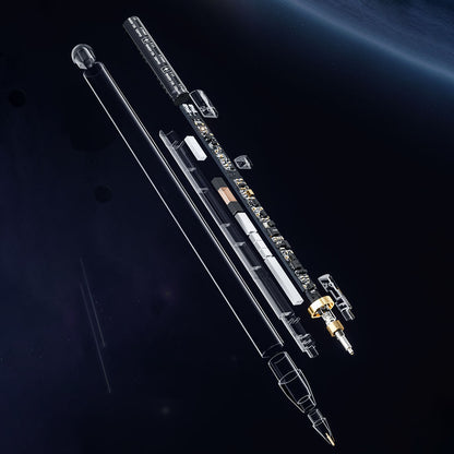 Touch Pen Techsuit C10 Pro pentru Apple iPad, Versiune Activ, Transparent Negru