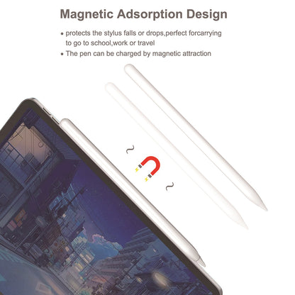 Touch Pen Techsuit M2 pentru Apple iPad, Versiune Activ, Alb