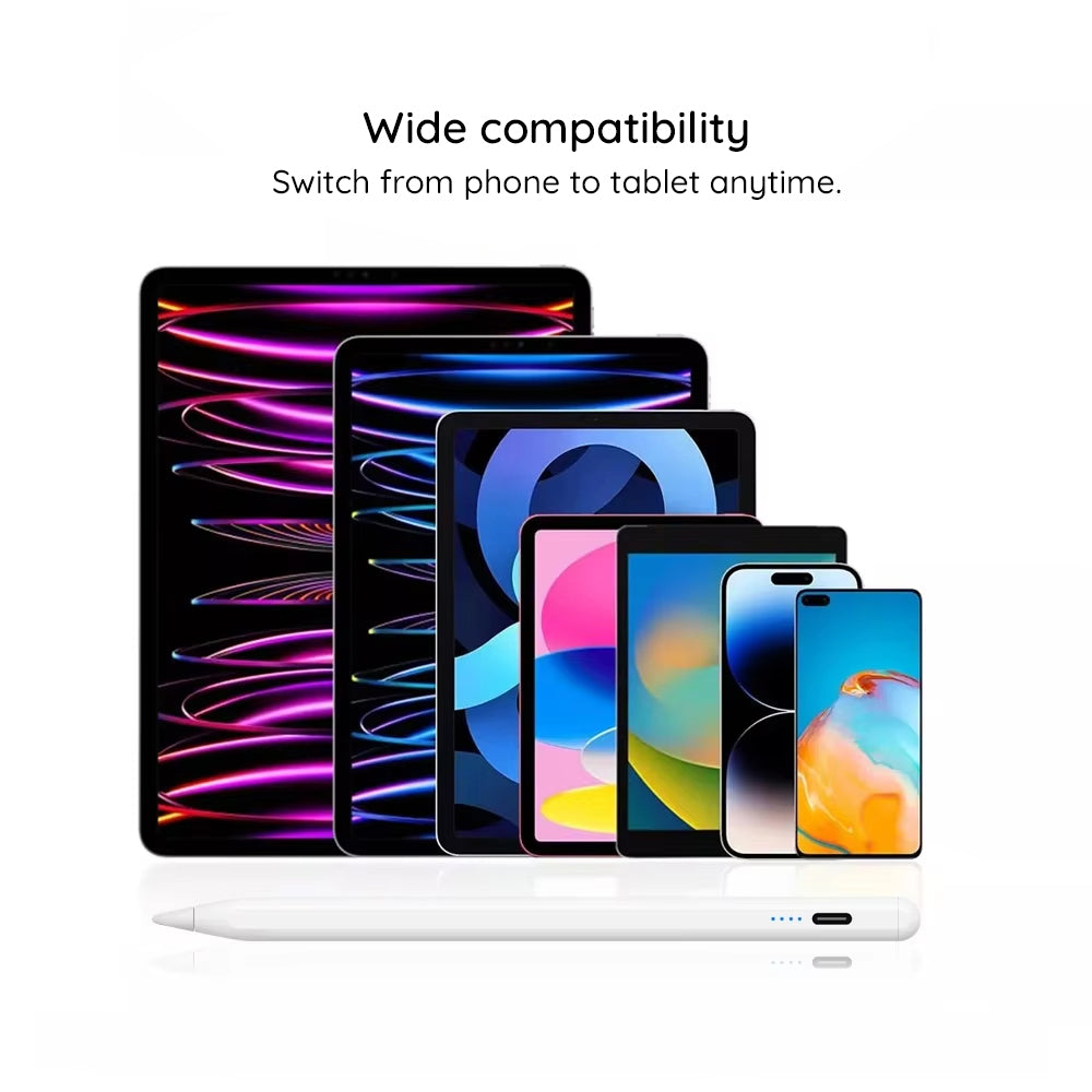 Touch Pen Techsuit T1, Versiune Activ, Alb