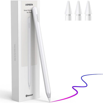 Touch Pen UGREEN pentru Apple iPad, Versiune Activ, Alb