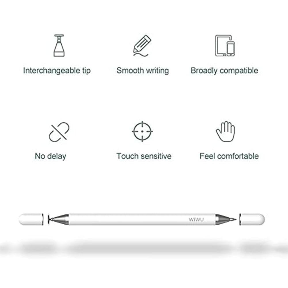 Touch Pen Yesido ST04, 2in1, Alb