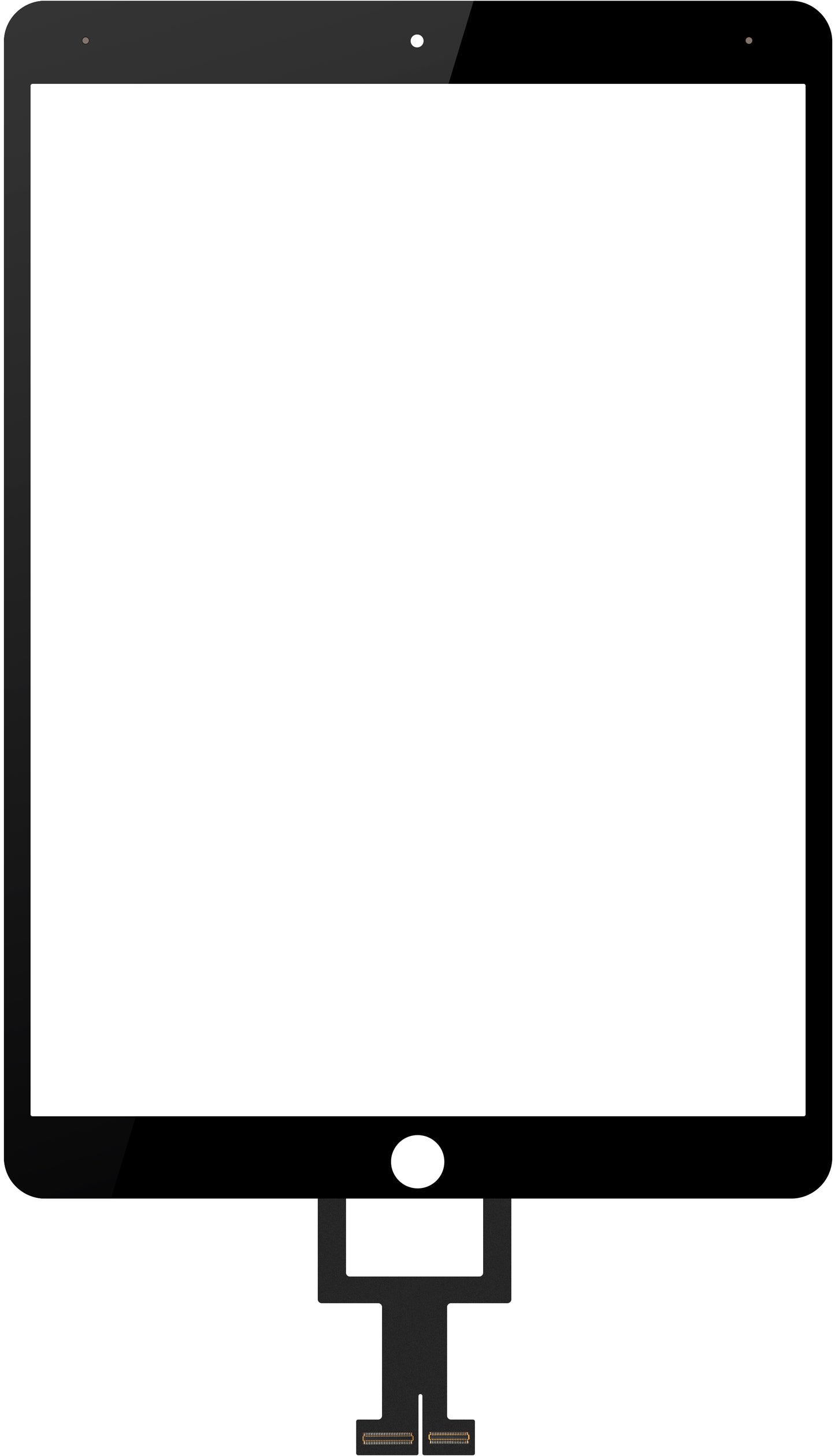 Touchscreen Forward Guard OCA pentru Apple iPad Air (2019), Negru
