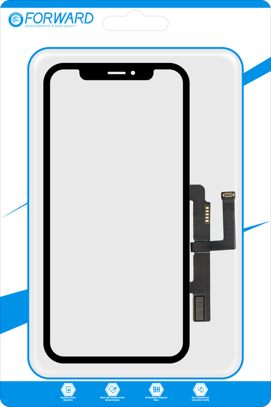 Touchscreen Forward Guard OCA pentru Apple iPhone 11, Negru