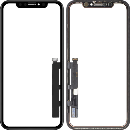Touchscreen Forward Guard OCA pentru Apple iPhone XR, Versiune IC, Negru