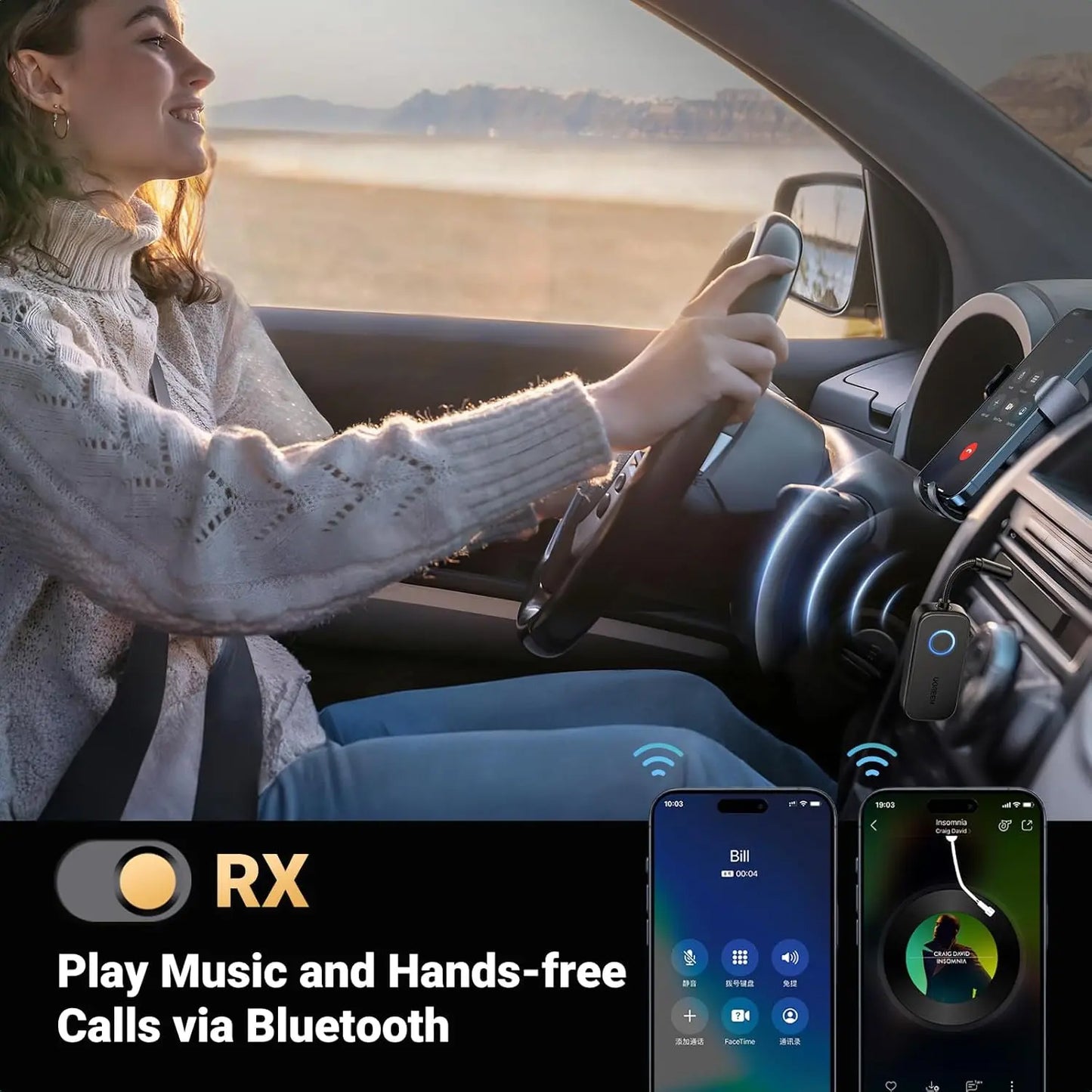 Transmitator / Receptor Bluetooth UGREEN CM672