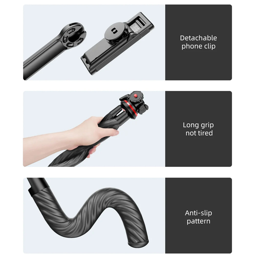 Trepied 1/4inch Techsuit C02, Negru