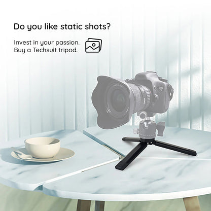 Trepied 1/4inch Techsuit TPD2, Negru