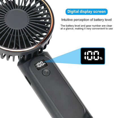 Ventilator Portabil Techsuit M12, Negru