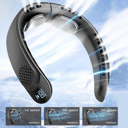 Ventilator Portabil Techsuit S8, Negru