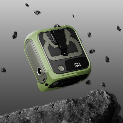 Ventilator Portabil Techsuit Z13 cu baterie externa 10000mAh, Portocaliu
