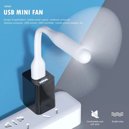 Ventilator USB Techsuit TUF1, Roz