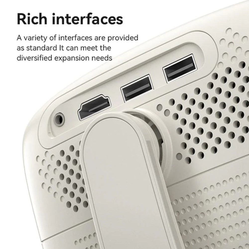 Videoproiector Yesido TV13, 720P, 190ANSI, Android 9.0, Alb