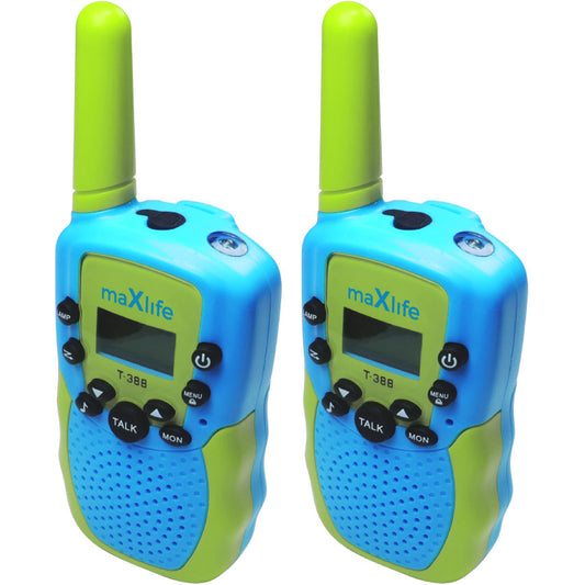 Walkie Talkie MaXlife MXWT-200, zestaw 2 sztuk, różne kolory 